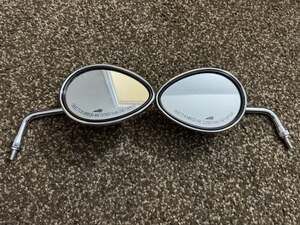 Indian Motorcycle OEM Chrome Teardrop Mirrors Pair